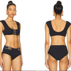 NWT WeWoreWhat Off Shoulder Bikini Top, size S